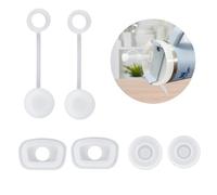 ZHjuju Silicone Tappo Fuoriuscita, 6 Tappi in Silicone a Prova di Fuoriuscite 40oz/30oz Riutilizzabili Trasparenti con Punta di Paglia per Accessori StanleyCups