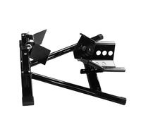 Zhjvihx Bloccaruota per Moto, Costruzione in Acciaio con Verniciatura a Polvere Nera per, Beneli, Stabile Cavalletto per Pneumatici per Moto, per Riparazioni in Garage, Rimessaggio