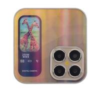 Zhjvihx Cellulare Flip, 32MB RAM 32MB ROM Schermo da 2,4 Pollici Cellulare Pieghevole Dual SIM con Pulsanti Grandi e Display a Doppio Schermo, per un Facile Utilizzo e una Lettura Chiara (GOLD)