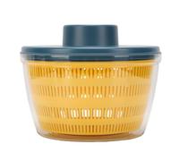 Zhjvihx Centrifuga per Insalata da 4 Litri, Ciotola per Essiccatore Elettrico per Frutta e Verdura a Ricarica Rapida USB con Avvio con un Tasto e Drenaggio Semplice, per Uso Domestico in (BLUE)