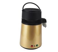 Zhjvihx Distiller D'acqua 4L Acciaio Inossidabile Funzionamento Intelligente Completamente Automatico, Adatto per Viaggi in Laboratorio di Ufficio, Protezione da Temperatura, 1L / H (Plug 220v)