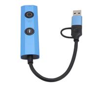 Zhjvihx Docking Station per Laptop AI, Hub USB C 5 in 1 con Strumento di Conversione di File di Traduzione per Trascrizione Vocale, Docking Station per Laptop USB 3.0 a 3 Porte per