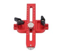 Zhjvihx Guide per Maschere per Seghe da Tavolo, Guide per Maschere per Seghe a Nastro Sottili con Rullo Doppia Scala 0-120 Mm e 0-4,5 Pollici per la Lavorazione del Legno Localizzatore