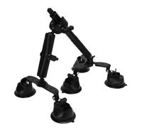 Zhjvihx Kit di Montaggio per Auto con Telecamera a Ventosa Supporto per Auto Esterno 5 in 1 con Selfie Stick 115 Cm, Registra Filmati di Guida Unici per le Action Cam X5 X4 X3 X2 RS