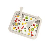 Zhjvihx Macchina per Gelato Istantaneo, Macchina per Servire Soft Fatta in Casa per Sorbetto Yogurt Gelato con Acciaio Inossidabile SUS 304, Forniture da Facili da Pulire per Bambini