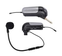 Zhjvihx Microfono per Violino, Wireless UHF su Microfonico per Strumenti con Pickup a 360° e Portata di 30 M, Sistemi di Microfoni per Strumenti per Violino, Viola e Spettacoli
