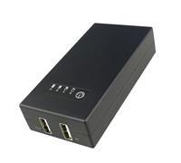 Zhjvihx Mini UPS, Gruppo di continuità da 5200 MAh con Protezione da Cortocircuito per Router Modem Telecamera di Sicurezza Smartphone, Mini UPS per Router WiFi