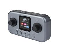Zhjvihx Pedali per Chitarra Multieffetto, 6 Moduli Effetto FX AMP MOD DLY REV CAB con Batteria Ricaricabile 2000mAh Uscita Cuffie Stereo per Registrazione di Esercizi di Chitarra
