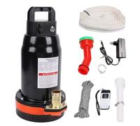 Zhjvihx Pompa Sommergibile, Piccolo Telecomando Senza Fili Ricaricabile Senza Fili 280W 3-4m³/h Pompa Ad Acqua Multiuso per Drenaggio del Giardino del Seminterrato della Piscina