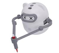 Zhjvihx Robot da Disegno Interattivo per Bambini, Robot da Disegno Educativo con 100 Carte da e Interazione Vocale, Apprendimento Montessori per Ragazzi e Ragazze Dai 3 Anni in su
