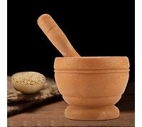 Zhjvihx Set Mortaio E Pestello, Smerigliatrice Manuale In Plastica PP Da 11 Cm 302 G Per Spezie Erbe Aglio, Ciotola Per Macinare La Con Pestello Ergonomico, Per Frantumare Pillole Di Farmacia