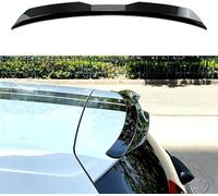 ZHJYFC66 Spoiler Posteriore per Auto per Subaru WRX STI Hatchback 2007 2008 2009 2010 2011, Spoiler Alettone Auto Accessori Auto Elevata Resistenza al Calore Accessori,Gloss Black