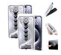 ZHKVAG Evo Tech for iPhone Invisible Artifact Screen Protector, Evotech Protection Ecran, HD Anti-Peep Privacy Screen Protector Silk Screen Bubble-Free Room Tempered Film for iPhone (Hd*2,11 Pro)