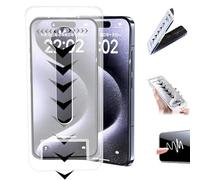 ZHKVAG Evo Tech for iPhone Invisible Artifact Screen Protector, Evotech Protection Ecran, HD Anti-Peep Privacy Screen Protector Silk Screen Bubble-Free Room Tempered Film for iPhone (Hd,13)