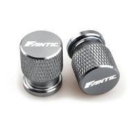 ZHky 2 Pezzi Tappo valvola Pneumatico Moto Compatibile con Fantic Caballero Flat Track 125 250 500 Scrambler 500 Range XE125/XEF250 450/XE