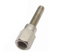 ZHky Adattatore for specchietto retrovisore for Scooter Moto M8 da 8 mm a 6 mm M6 Maschio Femmina Filettatura Destra Allungare e Aumentare Le Viti