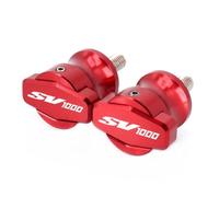 ZHky Supporti for telaio CNC for moto, viti da 8 mm, cursori, rocchetti for forcellone, cursori M8 compatibili con Suzuki SV1000 SV1000S SV 1000 1000S