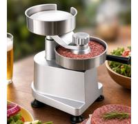 ZhlCrioxenic Hamburgatrice Pressa per Hamburger in Acciaio Inossidabile, Pressa Hamburger Professionale Manuale, Componenti Lavabili in Lavastoviglie, con Garanzia di Soddisfazione