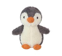 Zhlearda Peluche Pinguino, 35cm Morbido Pinguino Peluche, Simpatico Animale Peluches Pinguini, Pinguini di Peluches Grigio Bambola Regalo di Compleanno per Bambini, Presente per Ogni Età e Occasione