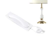 Zhliuqo Cornetta telefonica per telefono cellulare, tipo C, palmare cablato, con microfono e altoparlante a larga frequenza, stile retrò, per decorazione domestica, casa, posto di lavoro, scuola