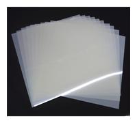 ZHluja Confezione da 12 fogli vuoti per stencil da 7,5 mil 30,5 x 30,5 cm per vinile Cricut, acetato traslucido PET lattiginoso, sagome per sagome artigianali