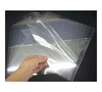 ZHluja Confezione da 15 fogli vuoti per stencil da 4 mm, 30,5 x 30,5 cm, per vinile Cricut, silhouette, materiale trasparente in PET acetato Mylar