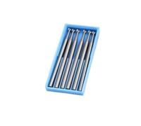 ZHLWei 1-6pcs 0.3-2.3mm Sfera Frese in Acciaio al Tungsteno Incisione Coltello da Intaglio 2.35 Gambo Fresa Router Bit Fresatura for Legno taglierina