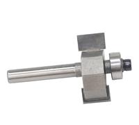 ZHLWei 1 pz. Fresa a sfera a forma di T, lama in lega con cuscinetto, rifinitura del bordo, incisione al computer, strumento for scanalatura del legno