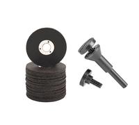 ZHLWei 2-10 Pezzi 50mm Disco da Taglio for Metalli Mini Resina Mola Lama for Sega Mola angolare Mola da Taglio più 1 pz mandrino di Montaggio