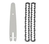 ZHLWei 4 "6" 8 "piastra guida e set catena for sega for mini motosega elettrica sostituzione catena di ricambio accessori for carpenteria falegname giardino