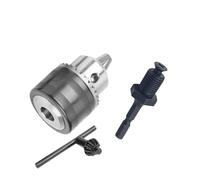 ZHLWei Adattatore for mandrino filettato da 1,5-13 mm, convertitore da 1/2"-20UNF, adattatore a cambio rapido, chiave a percussione esagonale da 1/4" SDS, biella
