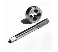ZHLWei BSF 3/8-20 Maschi a Macchina con Flauto Diritto Maschi e filiera for Tubi a Mano Destra for la Lavorazione di Filettatura di Metalli in Acciaio