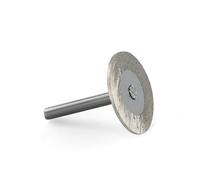 ZHLWei Disco da taglio diamantato da 40 mm Gambo da 6 mm Lama for sega circolare Disco abrasivo Mola for legno Metallo Pietra Granito Marmo