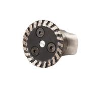 ZHLWei Lama for sega diamantata da 40/50 mm con flangia rimovibile Disco da taglio for incisione M14 Incisione su cemento Granito Arenaria Mini diamante