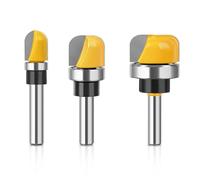 ZHLWei Set di frese for modelli di ciotole e vassoi da 6 mm, 1/4 di pollice e 8 mm