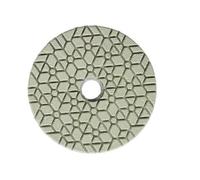 ZHLWei Tampone lucidante a 3 fasi, 100 mm, disco abrasivo diamantato for pietra, marmo, granito, piastrelle, levigatura flessibile