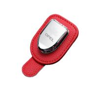 ZhMG63 Auto Porta Occhiali per Opel Astra J,Porta Occhiali Auto AntiGraffio.,D-Red