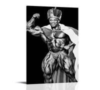ZHNGYJNDE Poster classico di Ronnie Coleman, poster decorativo su tela, per soggiorno, camera da letto, 30 x 45 cm