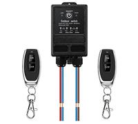 ZHOFONET impermeabile interruttore con telecomando 220V,AC 230v/240V 40A relè interruttore senza fili di rf 328ft lungo raggio per luci ventilatori a soffitto e attrezzature elettriche