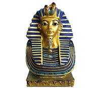 ZHome Faraone egiziano Tutankhamon - Decorazioni artigianali in resina - Piccolo re faraone egiziano antico - inserto mummia reliquia statua buon servizio