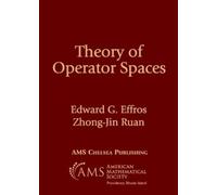 Zhong-Jin Ruan Edward G. Effros Theory of Operator Spaces (Tascabile)