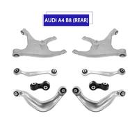 ZHONGJIA Kit Braccio di Controllo in Lega di Alluminio Inferiore Anteriore Posteriore Superiore for componenti delle sospensioni C5 C6 C7 B5 B8 B9 Compatibile con A4 A6 A8 Q7(Audi A4 B8 (Rear))