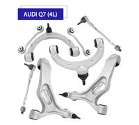 ZHONGJIA Kit Braccio di Controllo in Lega di Alluminio Inferiore Anteriore Posteriore Superiore for componenti delle sospensioni C5 C6 C7 B5 B8 B9 Compatibile con A4 A6 A8 Q7(Audi Q7 (4L))
