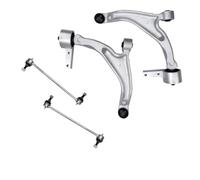 ZHONGJIA Kit di 4 Pezzi for Barra stabilizzatrice e Braccio di Controllo Inferiore Anteriore Svenubee, Compatibile con H-Onda P-ilot 2009 2010 2011 2012 2013 2014 2015