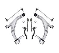 ZHONGJIA Kit di 8 Pezzi for Braccio oscillante Anteriore Inferiore, Barra stabilizzatrice, tiranti, sospensioni e sterzo Svenubee, Compatibile con H-Onda P-ilot 2009, 2010, 2011, 2012-2015