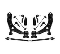 ZHONGJIA Svenubee 12 Pezzi tiranti di Collegamento della Barra stabilizzatrice del Braccio di Controllo Inferiore Anteriore compatibili con M-azda 3 5 2004 2005 2006 2007 2008 2009-2014 K620040