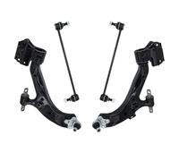 ZHONGJIA Svenubee 4 Pezzi Bracci di Controllo delle sospensioni Anteriori Inferiori con Giunti sferici, Barra stabilizzatrice, compatibili con H-Onda C-RV 2015 2016 K622943