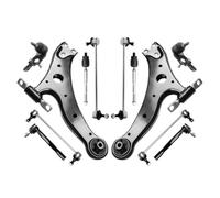 ZHONGJIA Svenubee Kit di 12 Pezzi for Braccio oscillante Anteriore Inferiore con Giunti sferici e Tirante terminale Compatibile con C-Amry 2007 2008 2009 2010 201