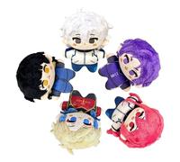 Zhongkaihua 12CM Blue Lock Michel Caesar Peluche Figura Cuscino Anime PP Cotone Cuscino Morbido Ripieno Peloso Sacchetto Auto Decorazione Della Casa Ciondolo Per I Fan