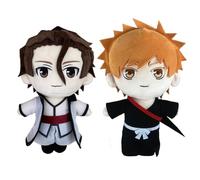 Zhongkaihua 2 ciondoli a forma di figura di Aizen Sousuke in cotone PP